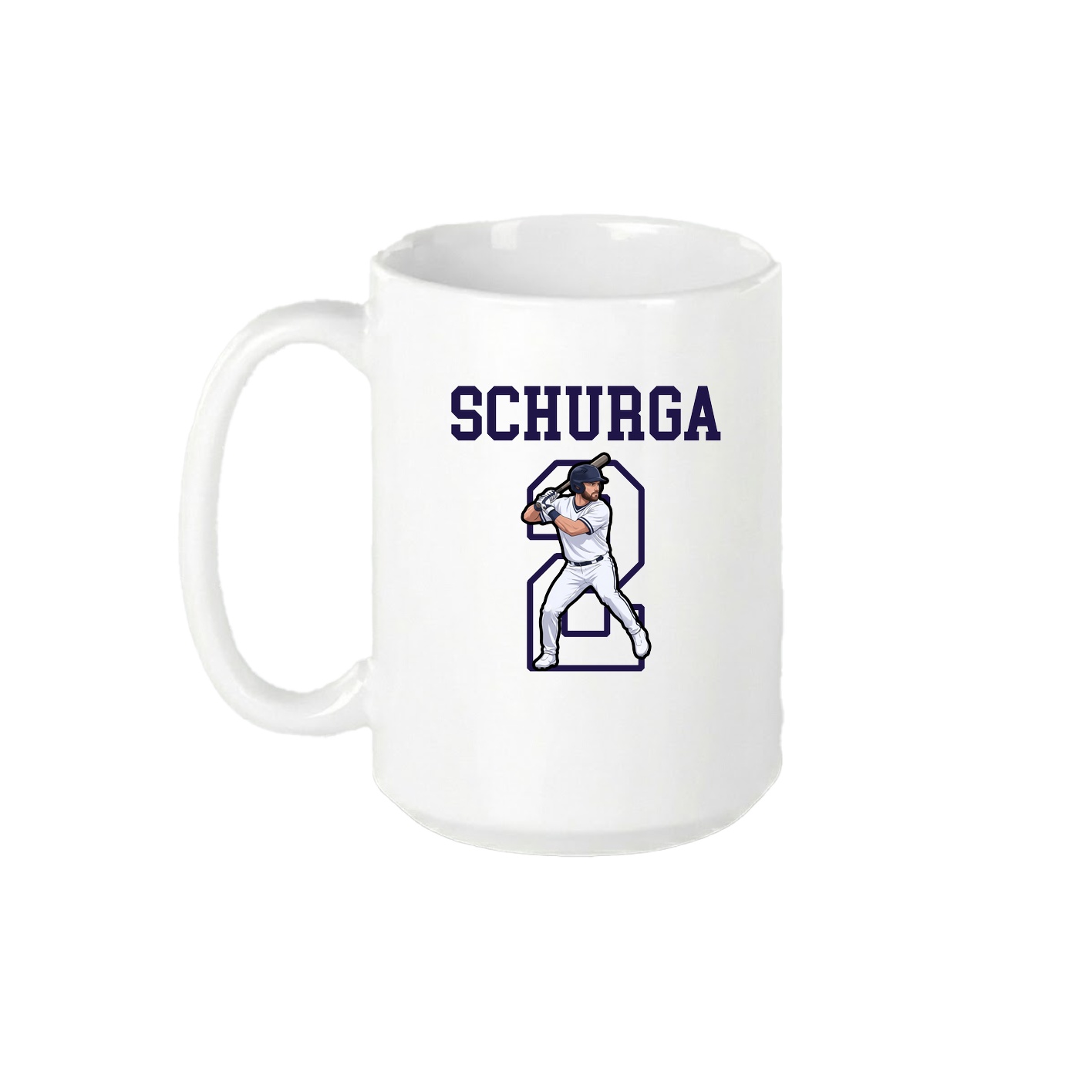 15oz Coffee Mug — Shirsey in White