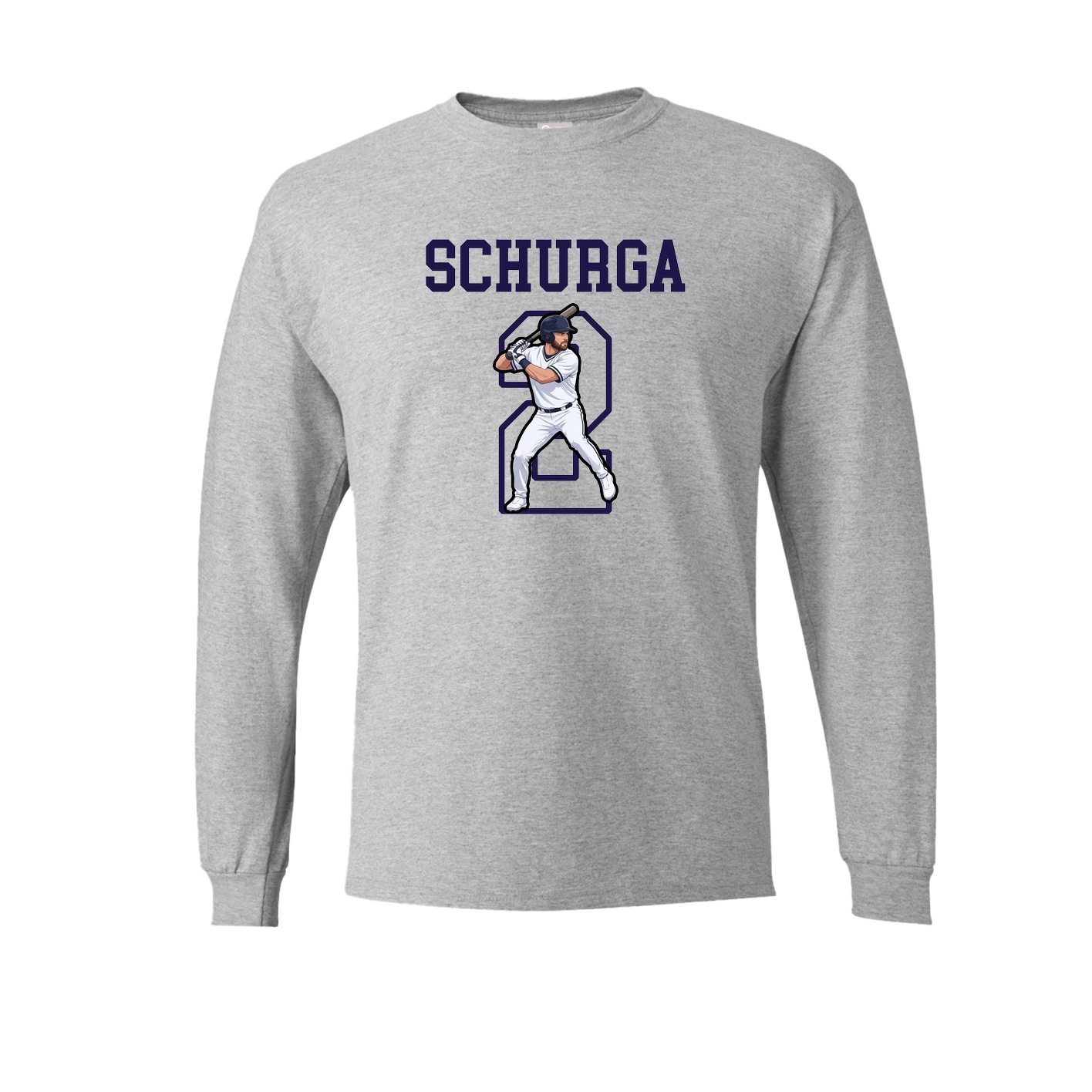 Long Sleeve Tee — Shirsey in Grey