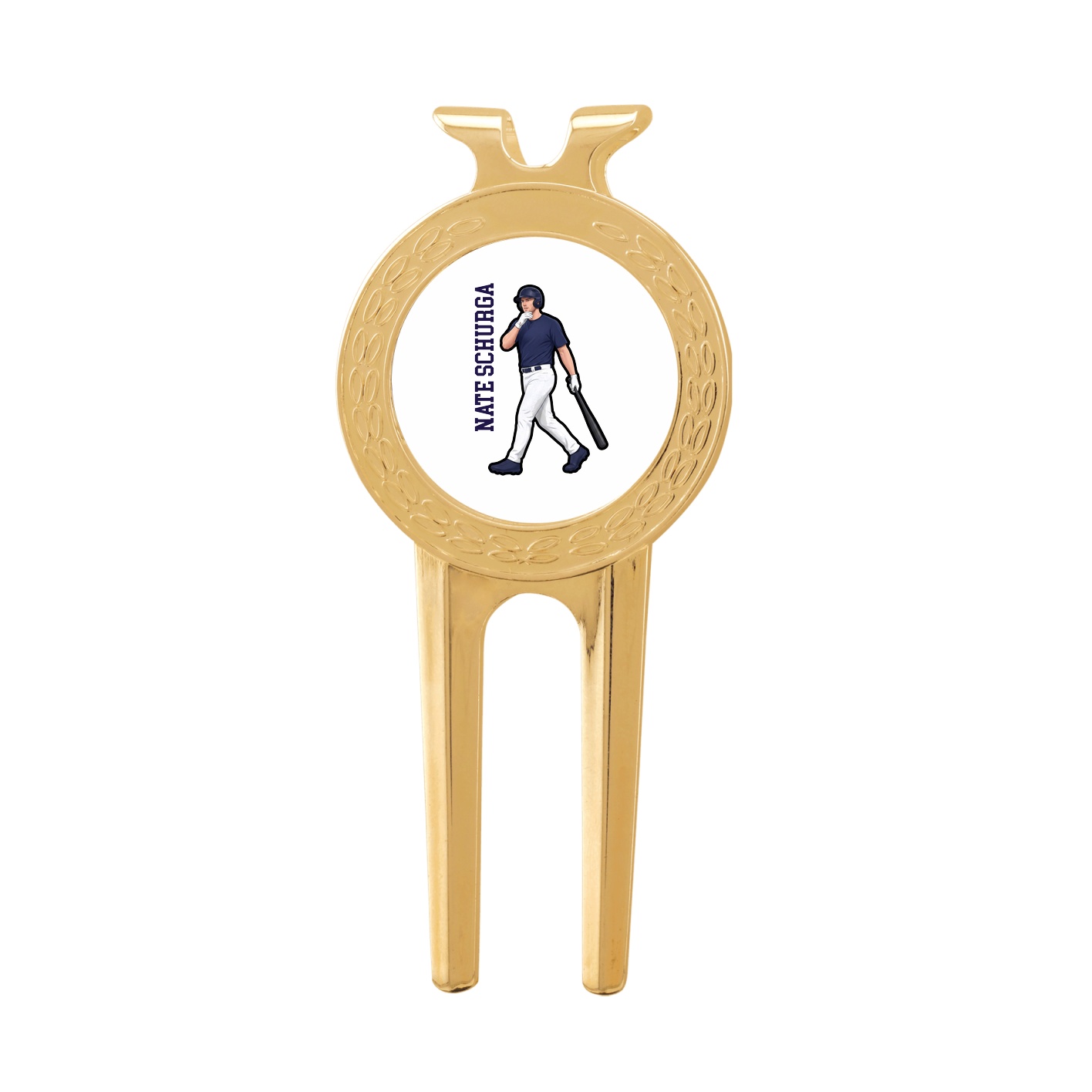 Divot Tool with Ball Marker — Name Vertical in Classic