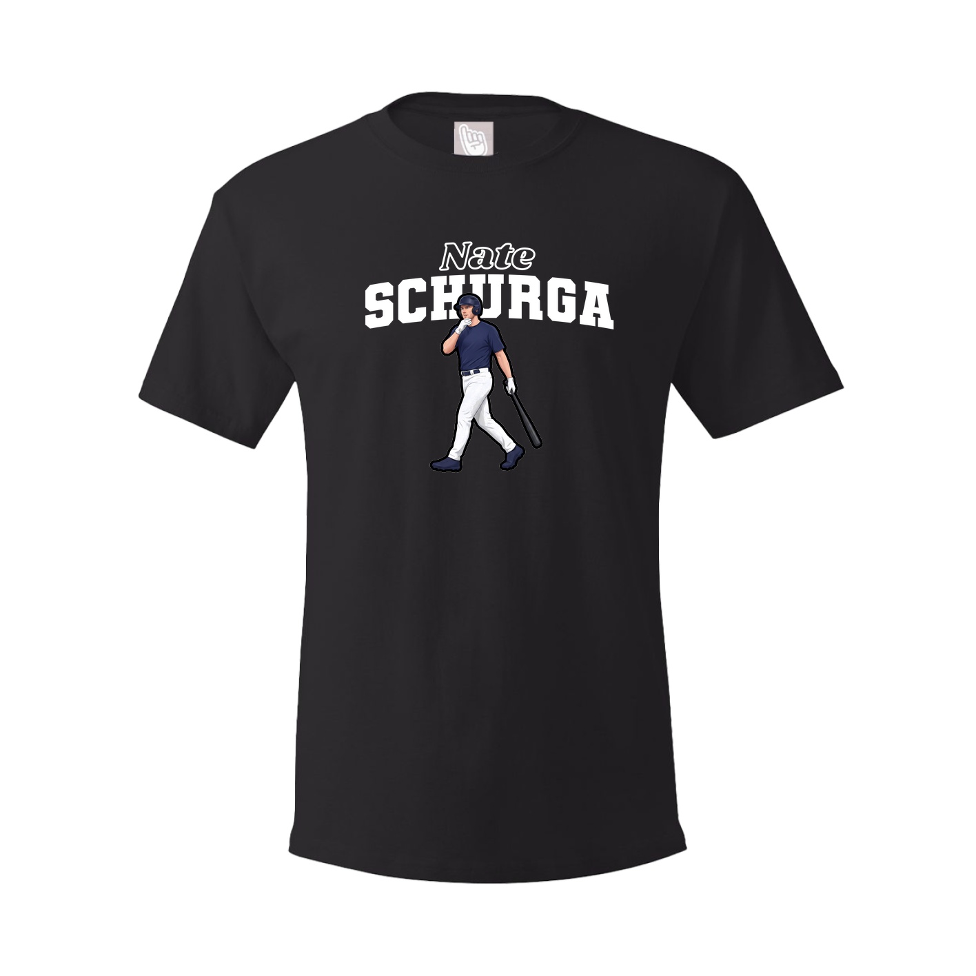Youth Tee — Name Arch in Black