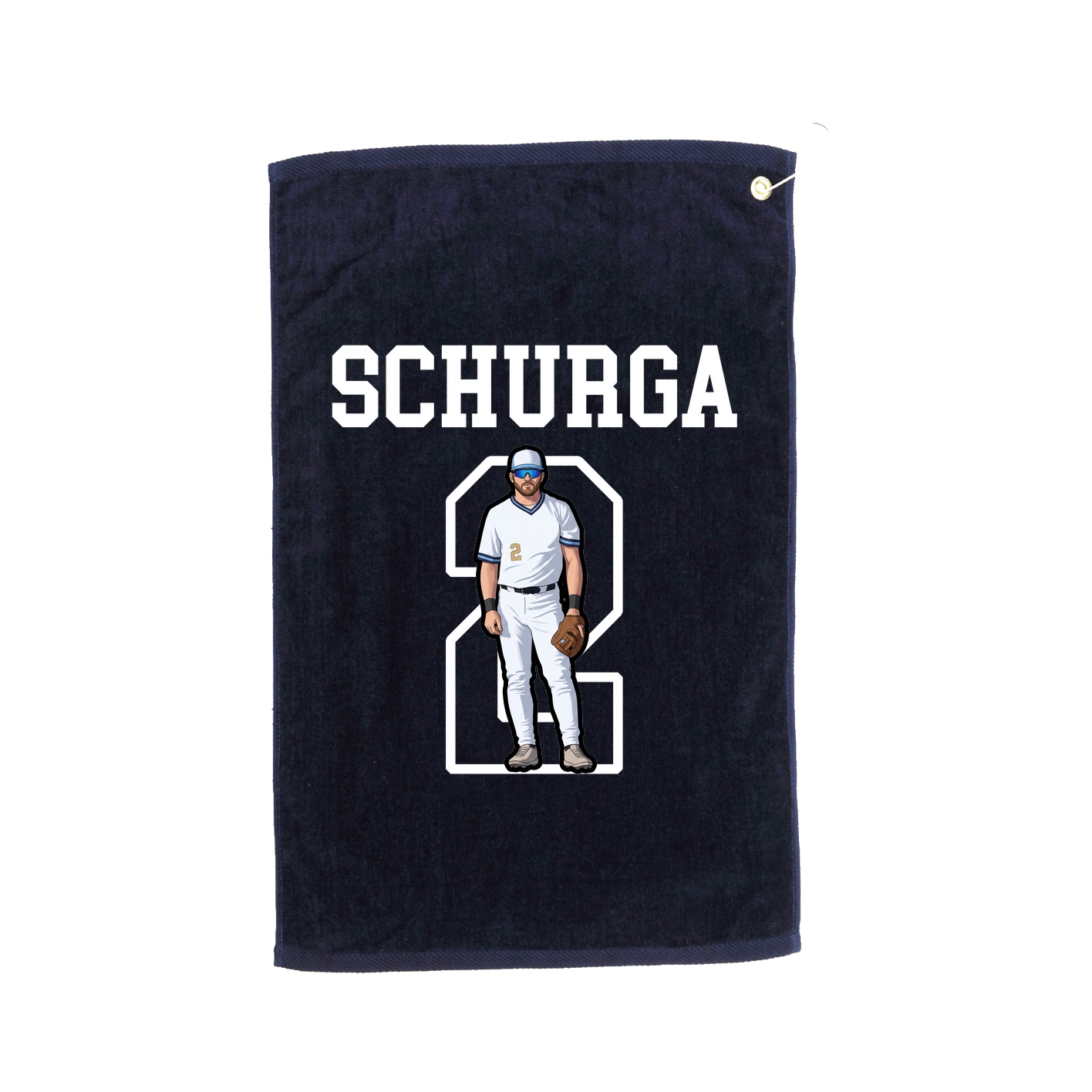 Golf Towel — Shirsey in Navy