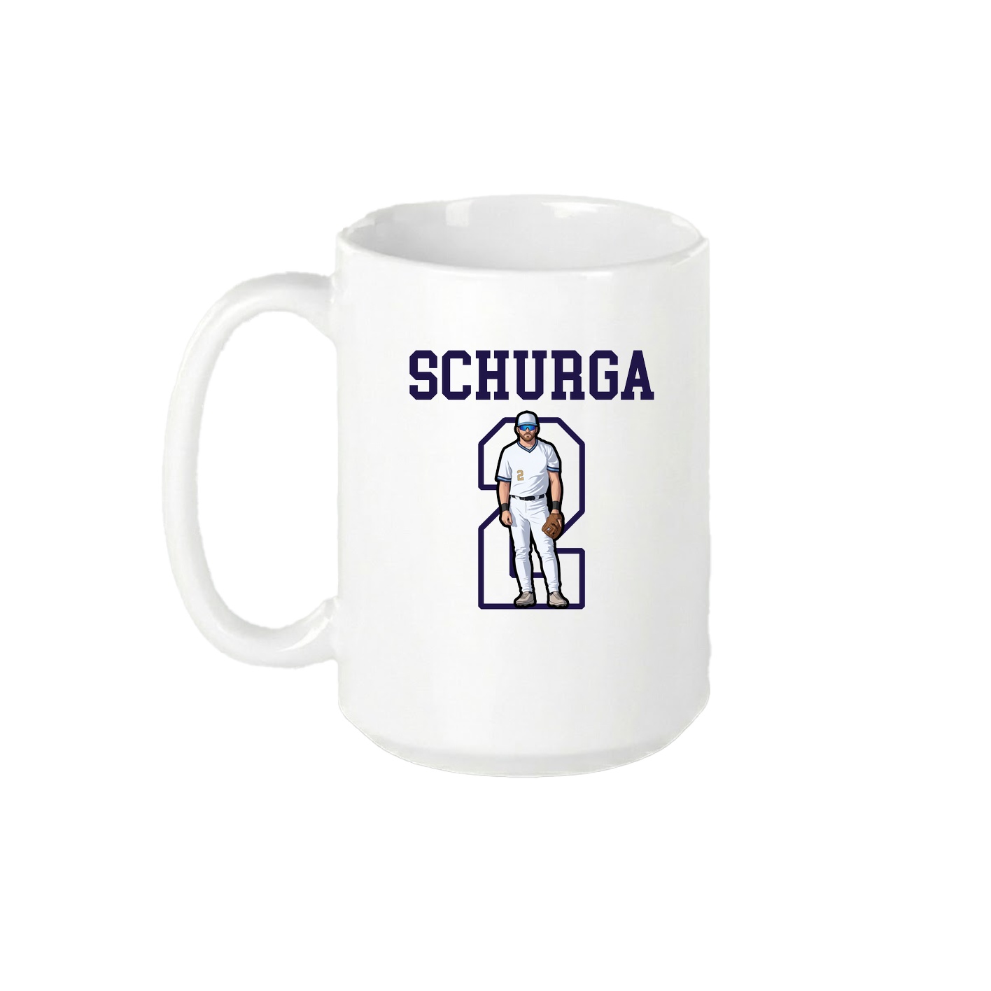 15oz Coffee Mug — Shirsey in White