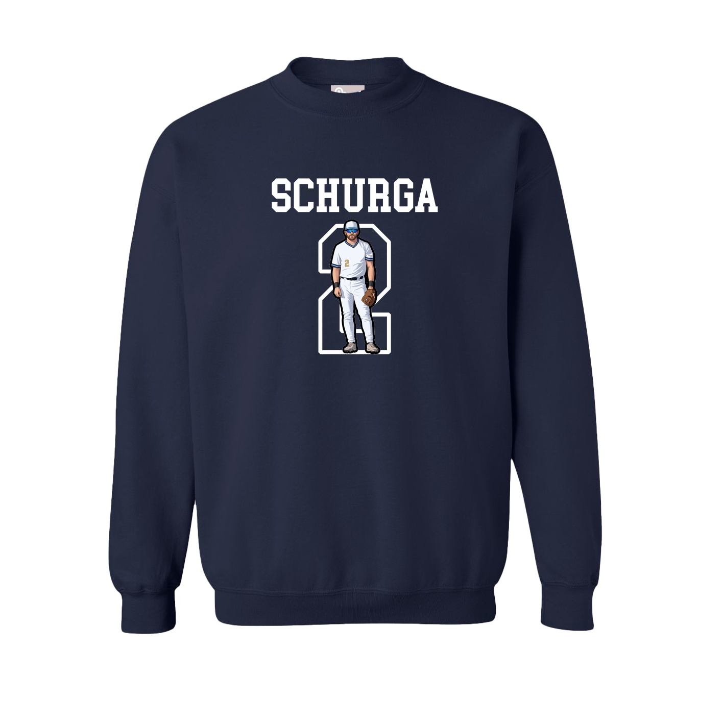 Fleece Crew — Shirsey in Navy