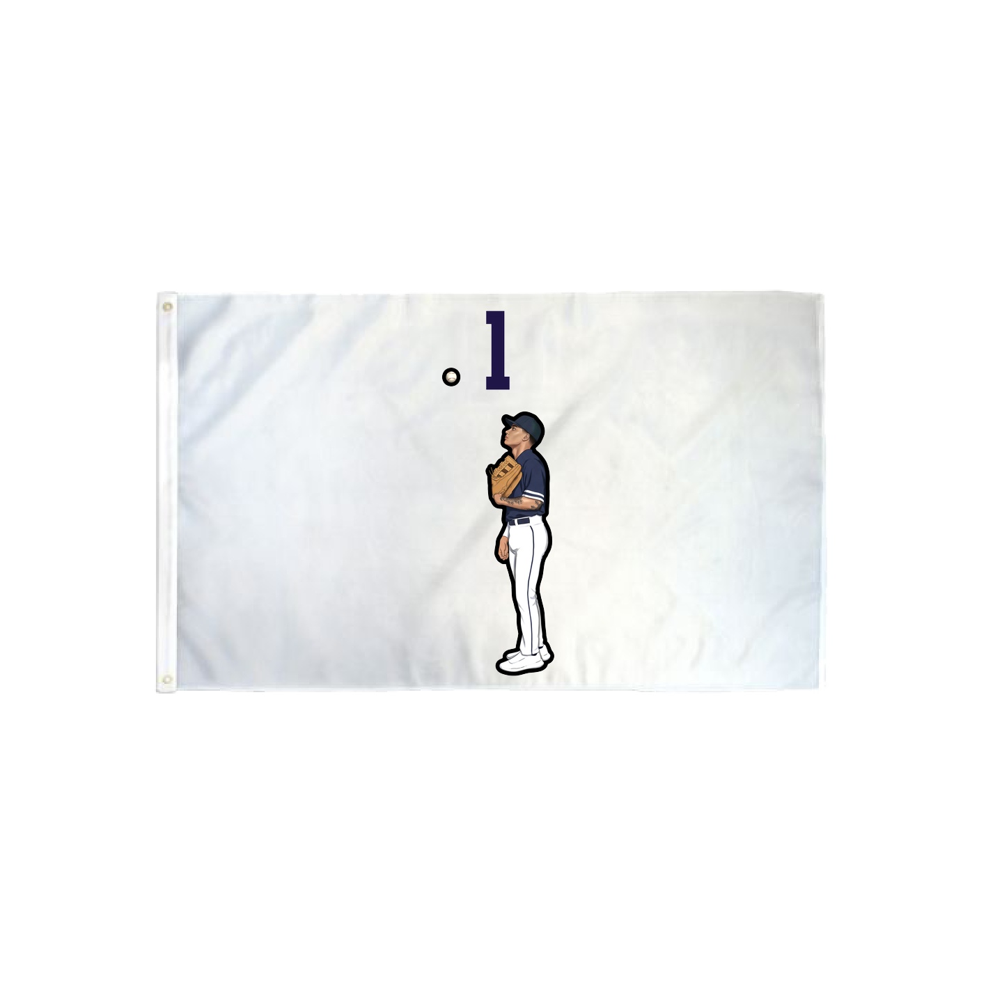 3x5 Flag — Number Top in Classic