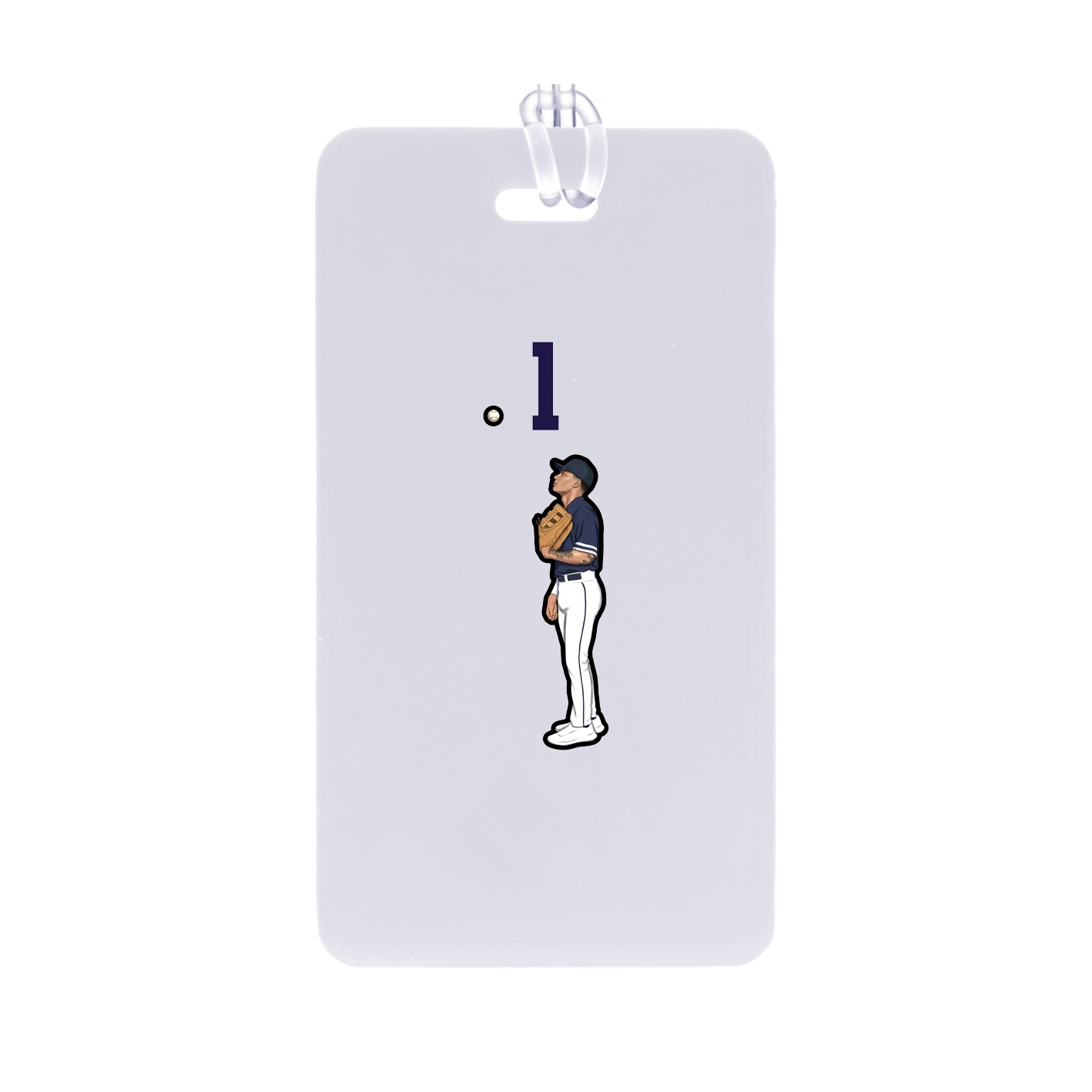Bag Tag — Number Top in Classic