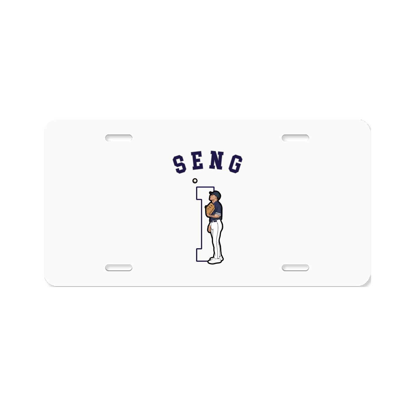License Plate — Shirsey Arch in Classic