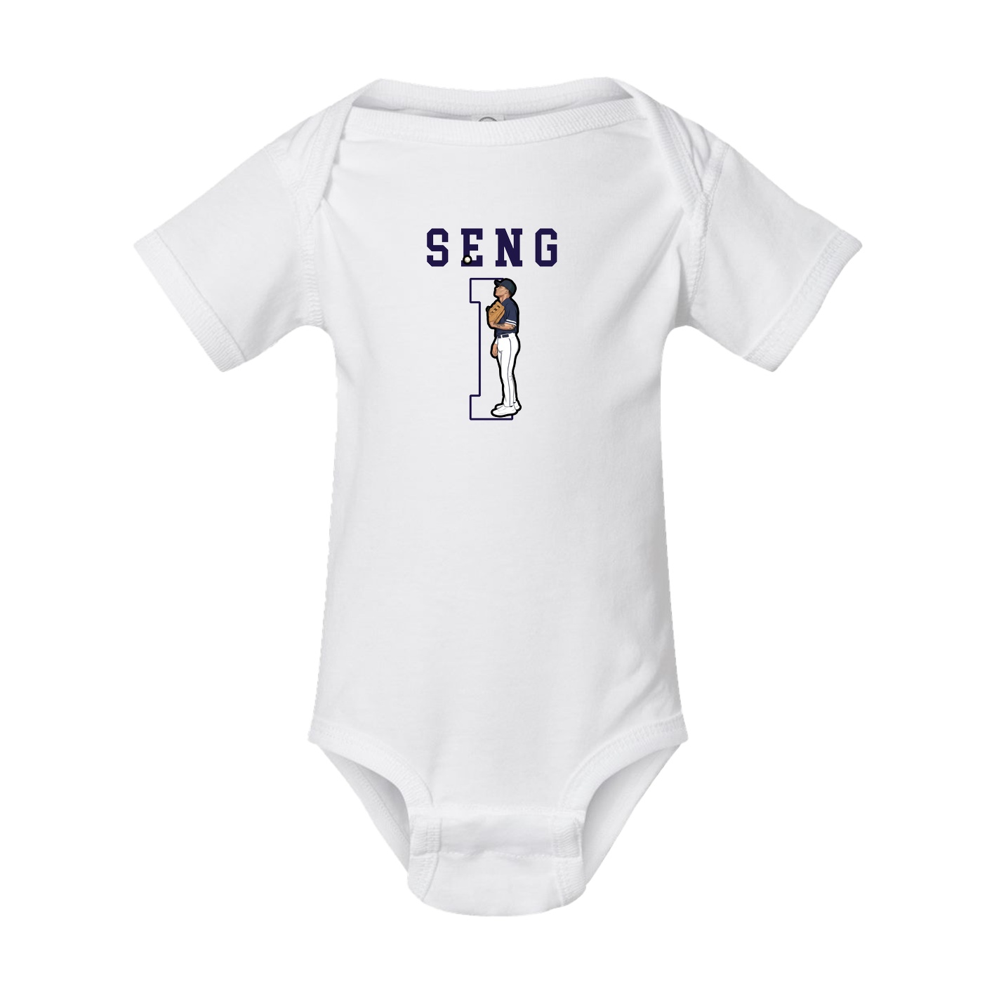 Baby Onesie — Shirsey in White