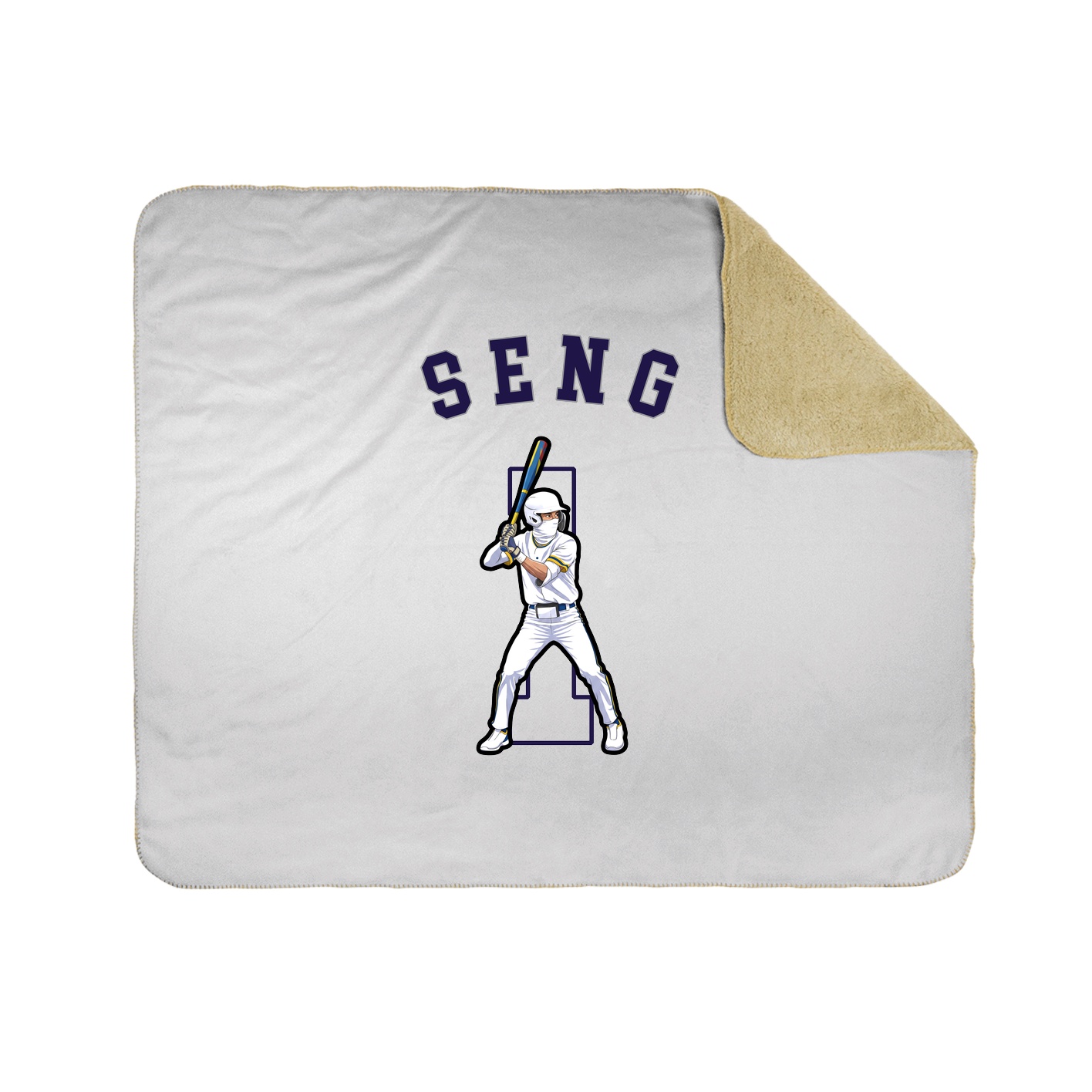 Throw Blanket — Shirsey Arch in White