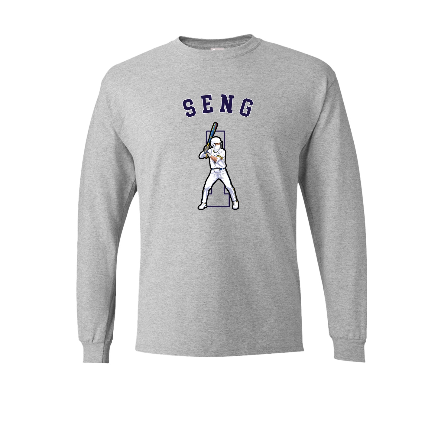 Long Sleeve Tee — Shirsey Arch in Grey