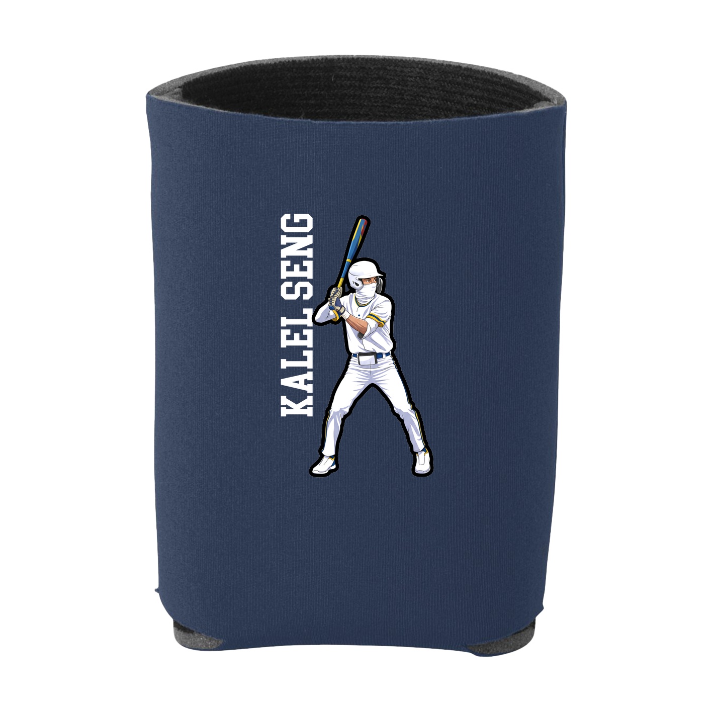 Can Holder — Name Vertical in Navy