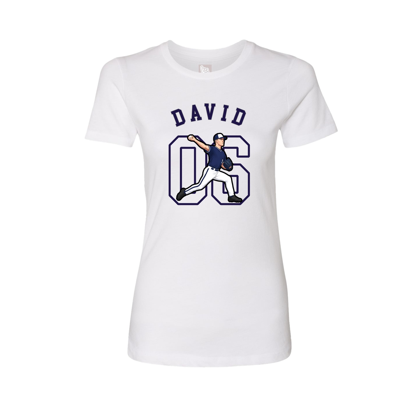 Womens Tee — Shirsey Arch in White