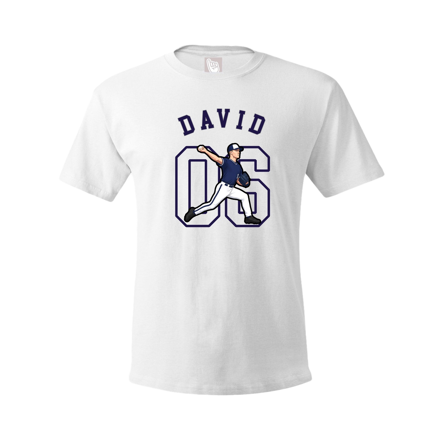 Youth Tee — Shirsey Arch in White