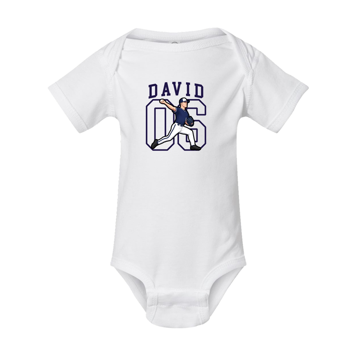 Baby Onesie — Shirsey in White