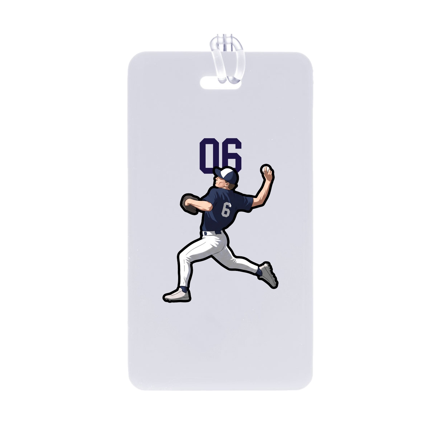 Bag Tag — Number Top in Classic