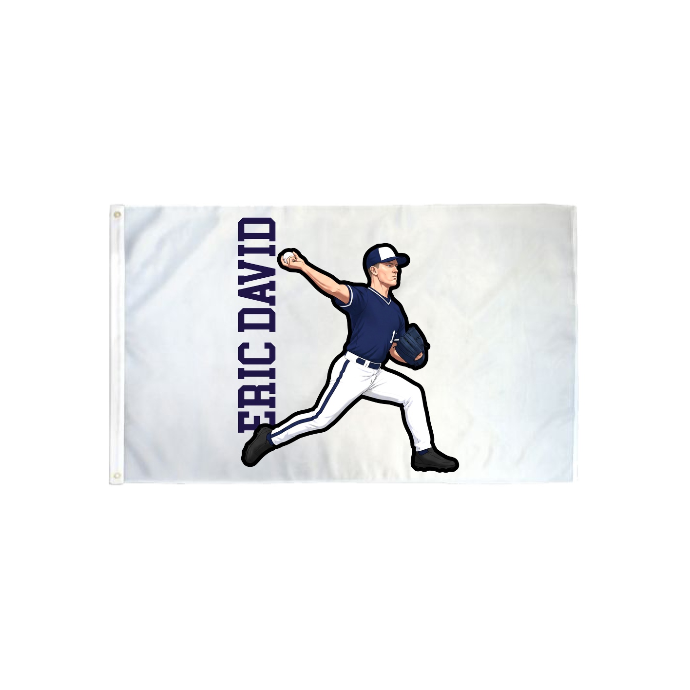 3x5 Flag — Name Vertical in Classic