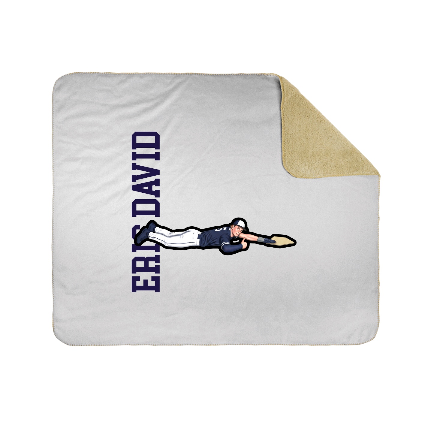 50x60 Sherpa Lined Throw Blanket
