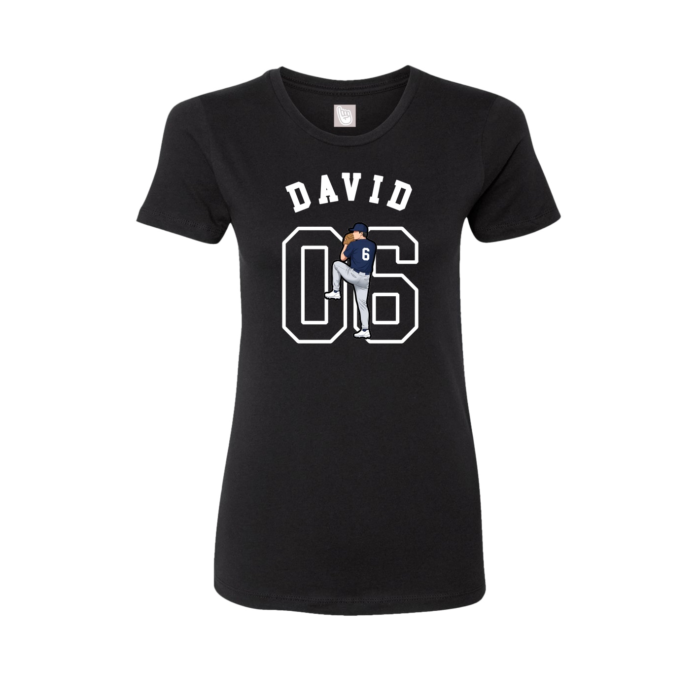 Womens Tee — Shirsey Arch in Black