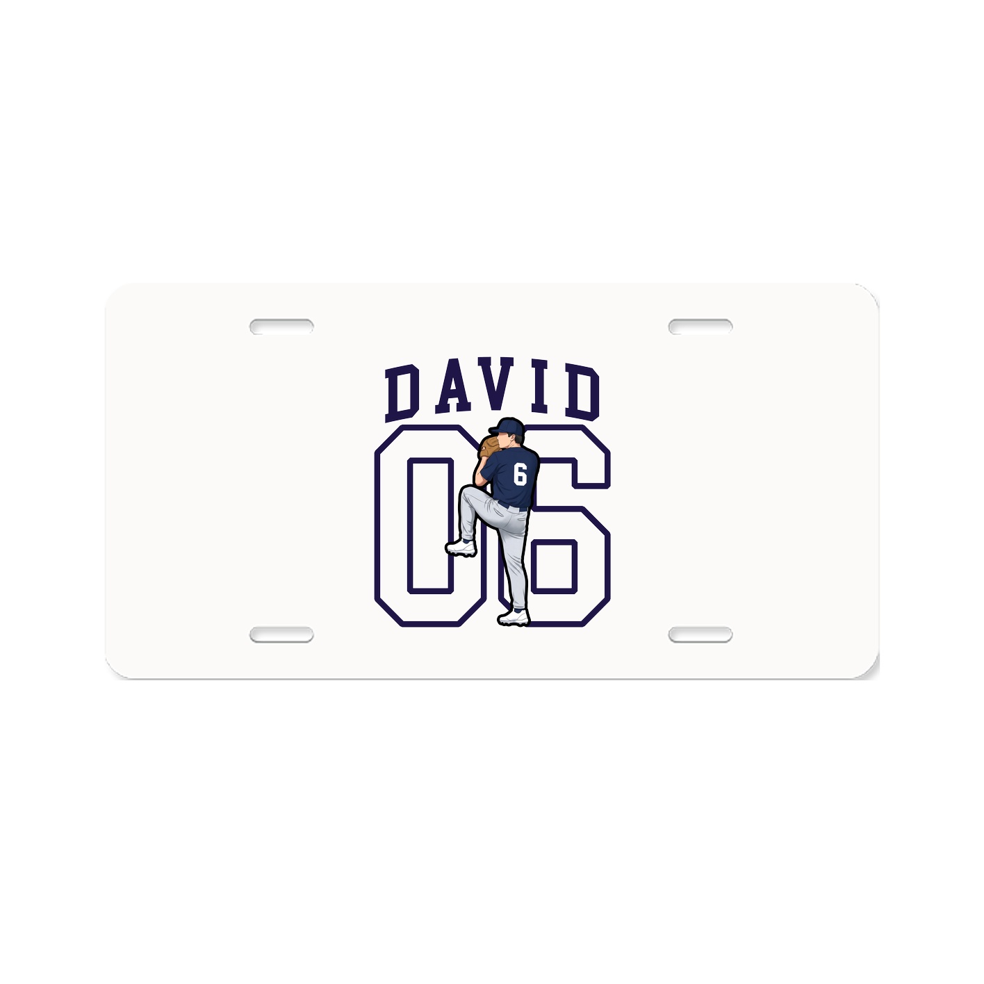 Aluminum License Plate