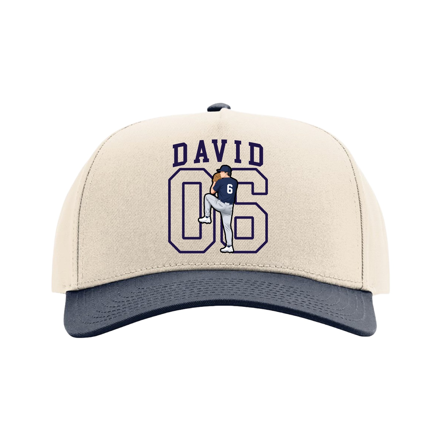 Full Fabric Five-Panel Champ Cap