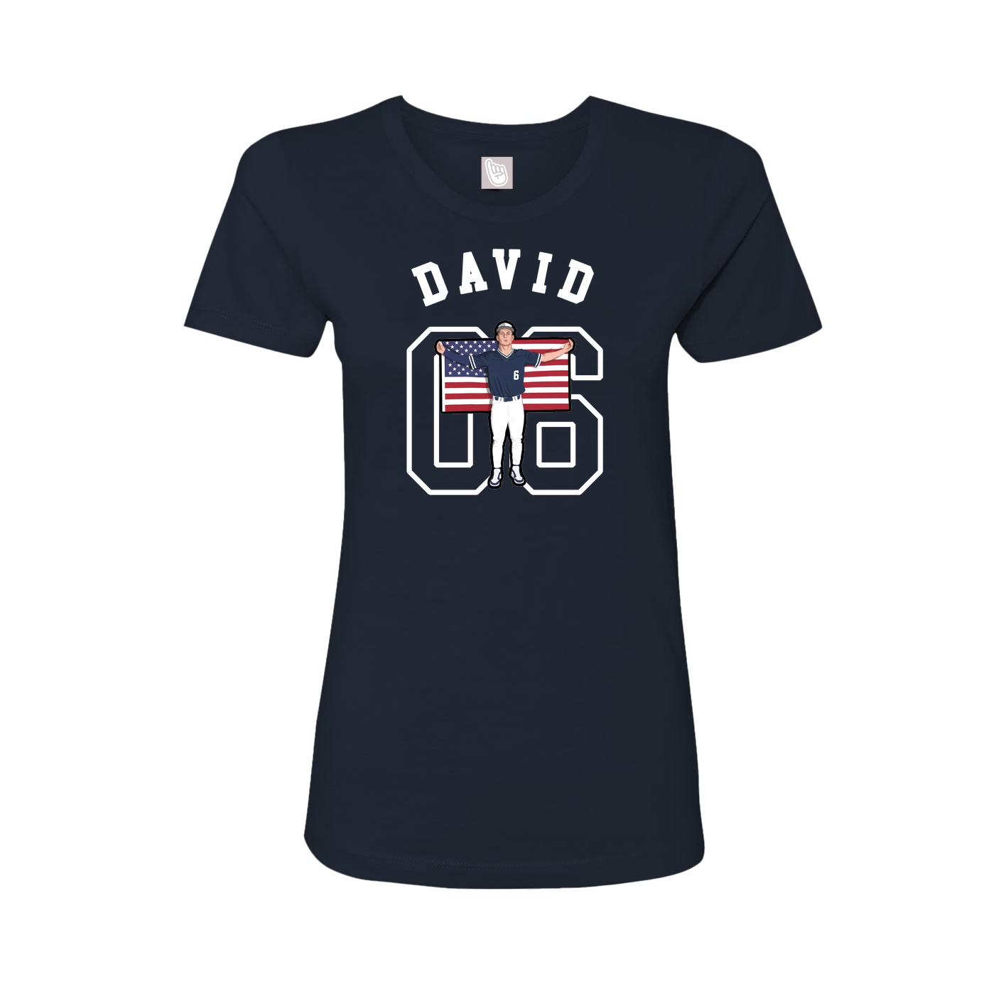 Womens Tee — Shirsey Arch in Navy
