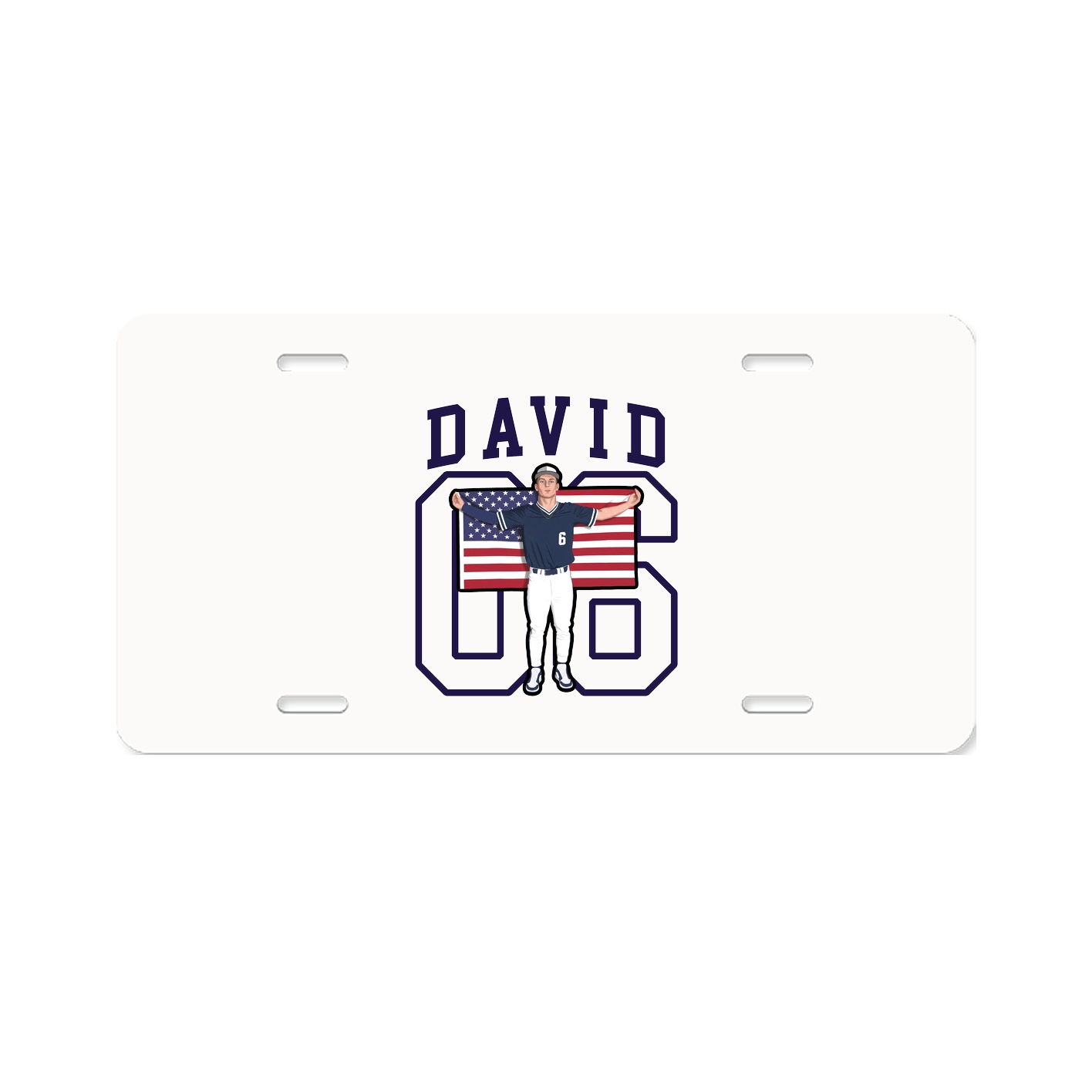 License Plate — Shirsey in Classic