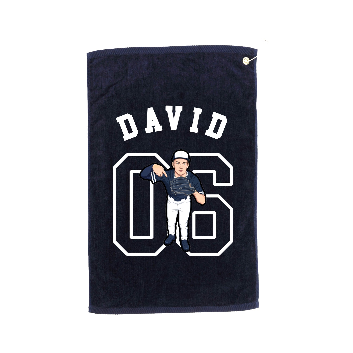 Terry Velour Golf Towel