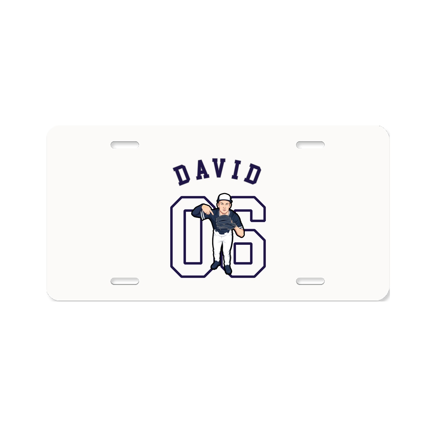 License Plate — Shirsey Arch in Classic