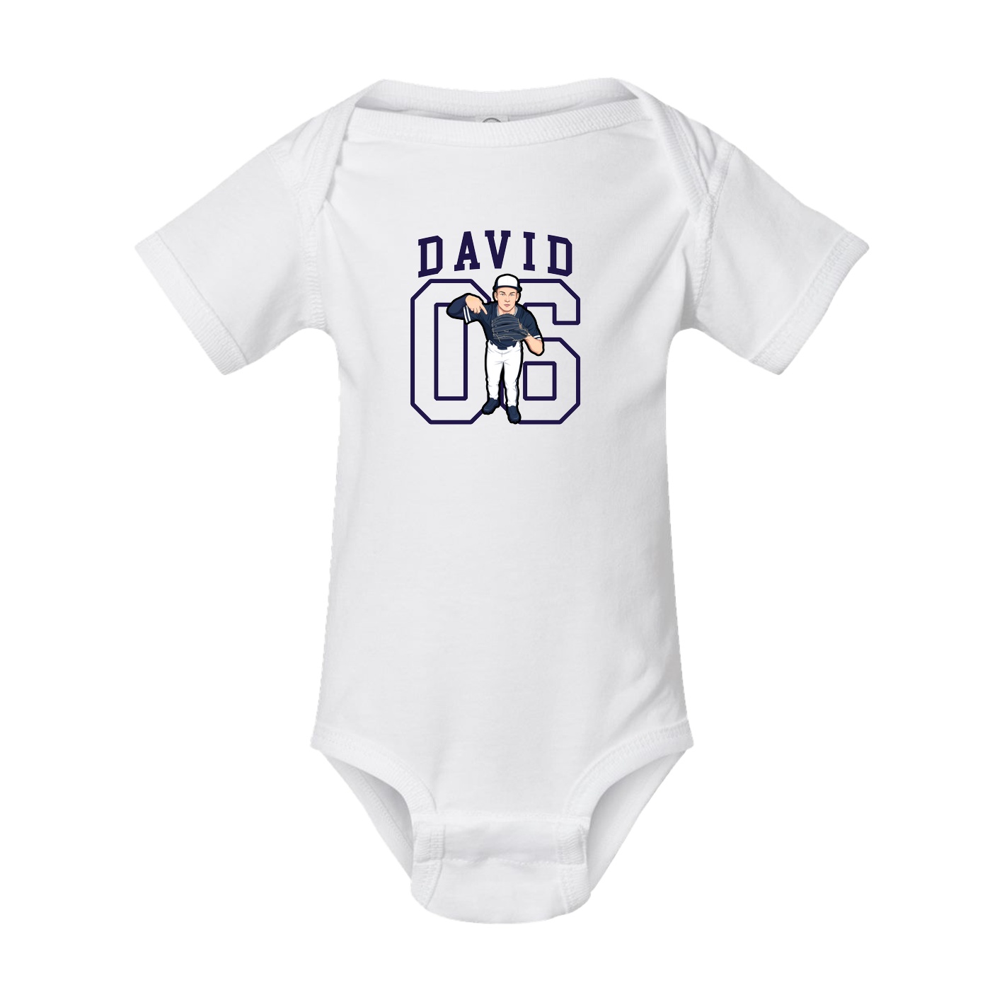 Baby Onesie — Shirsey in White