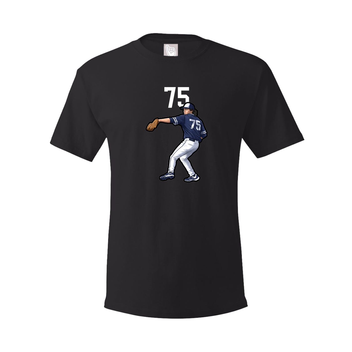 Tee — Number Top in Black