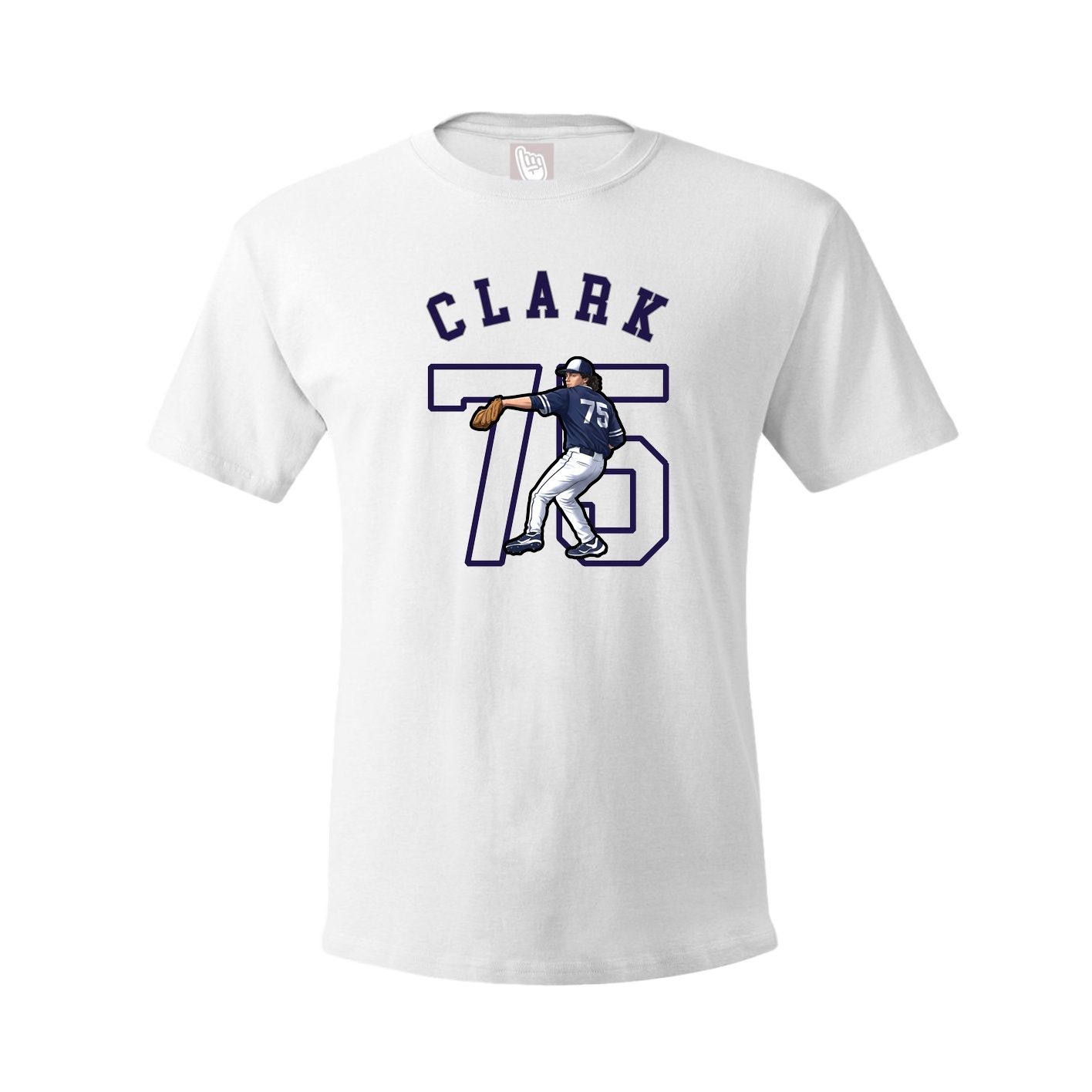 Youth Tee — Shirsey Arch in White