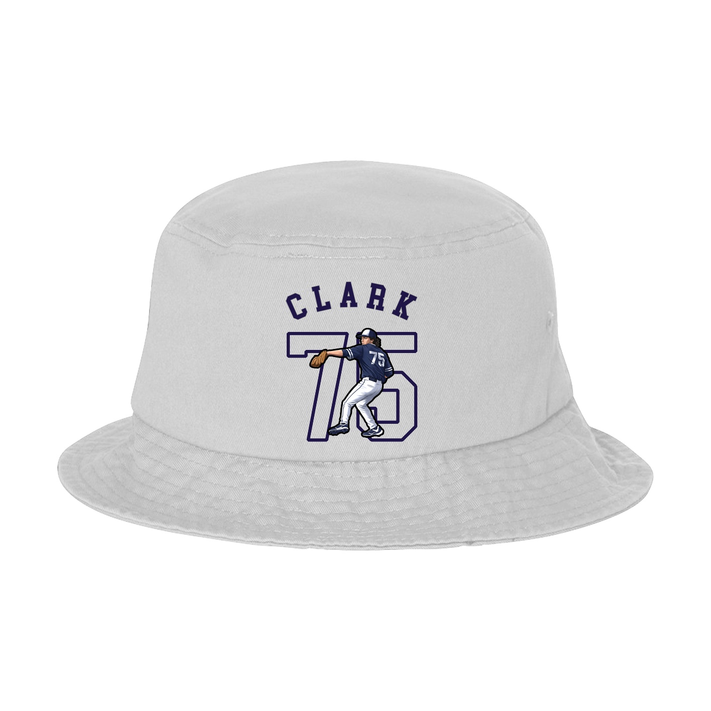 Bucket Cap — Shirsey Arch in White