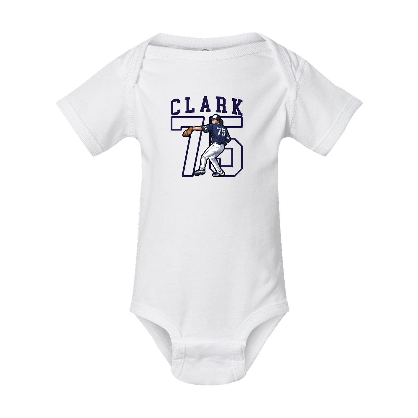 Baby Onesie — Shirsey in White