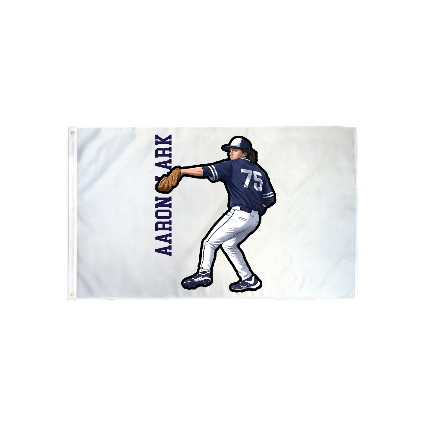 3x5 Flag — Name Vertical in Classic