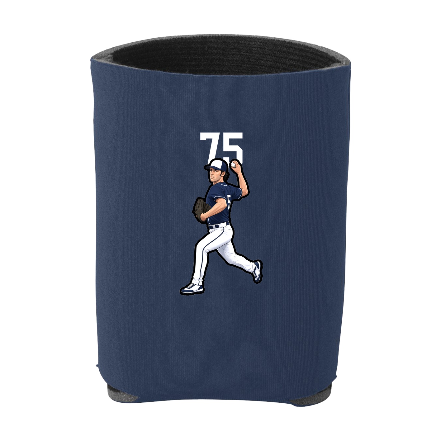 Can Holder — Number Top in Navy