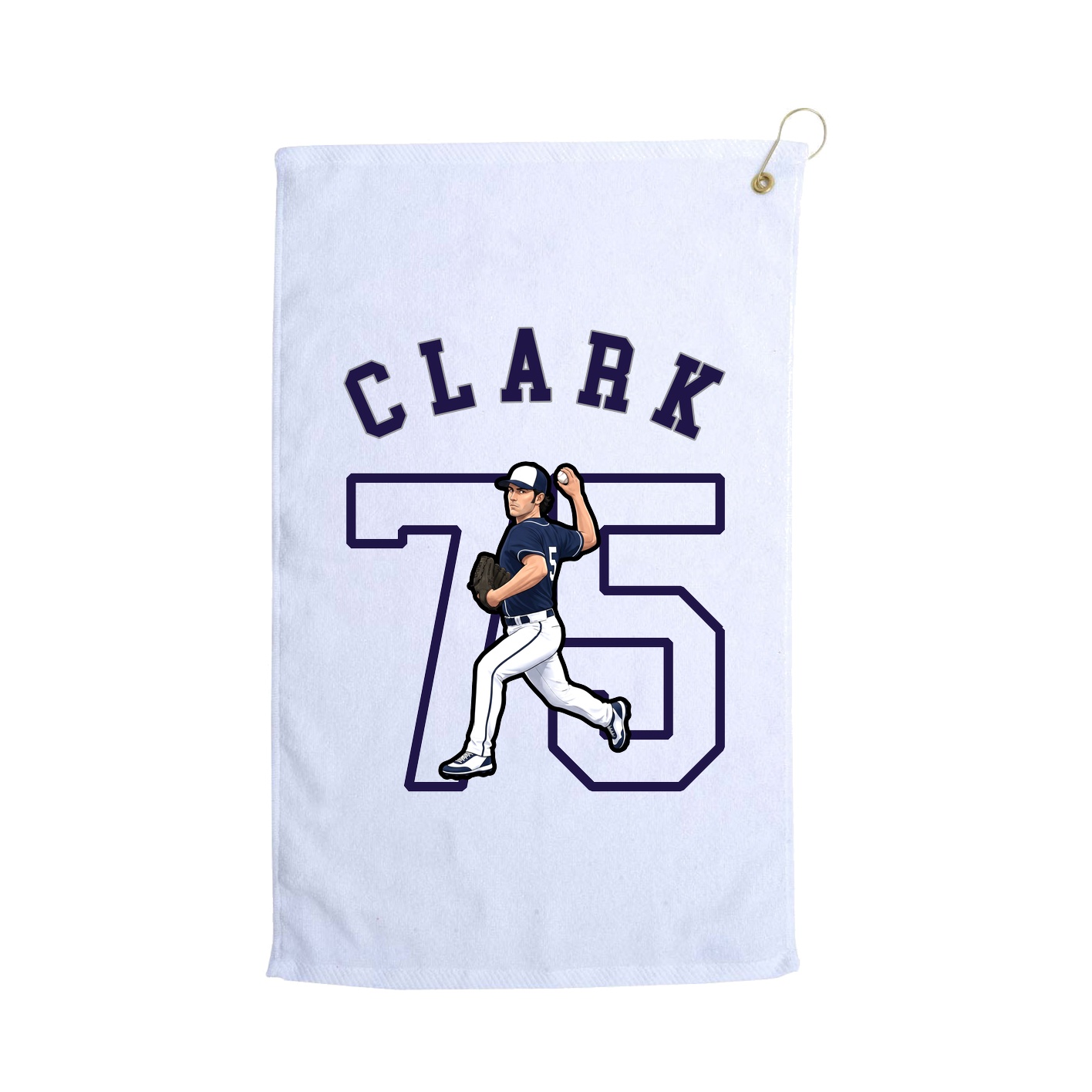 Terry Velour Golf Towel