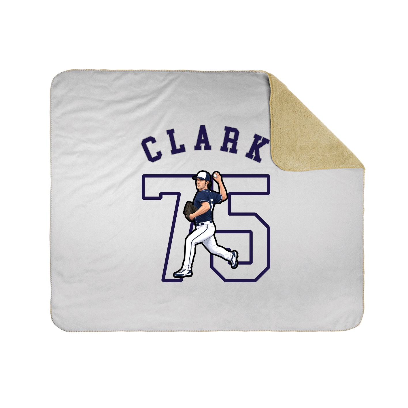 Throw Blanket — Shirsey Arch in White