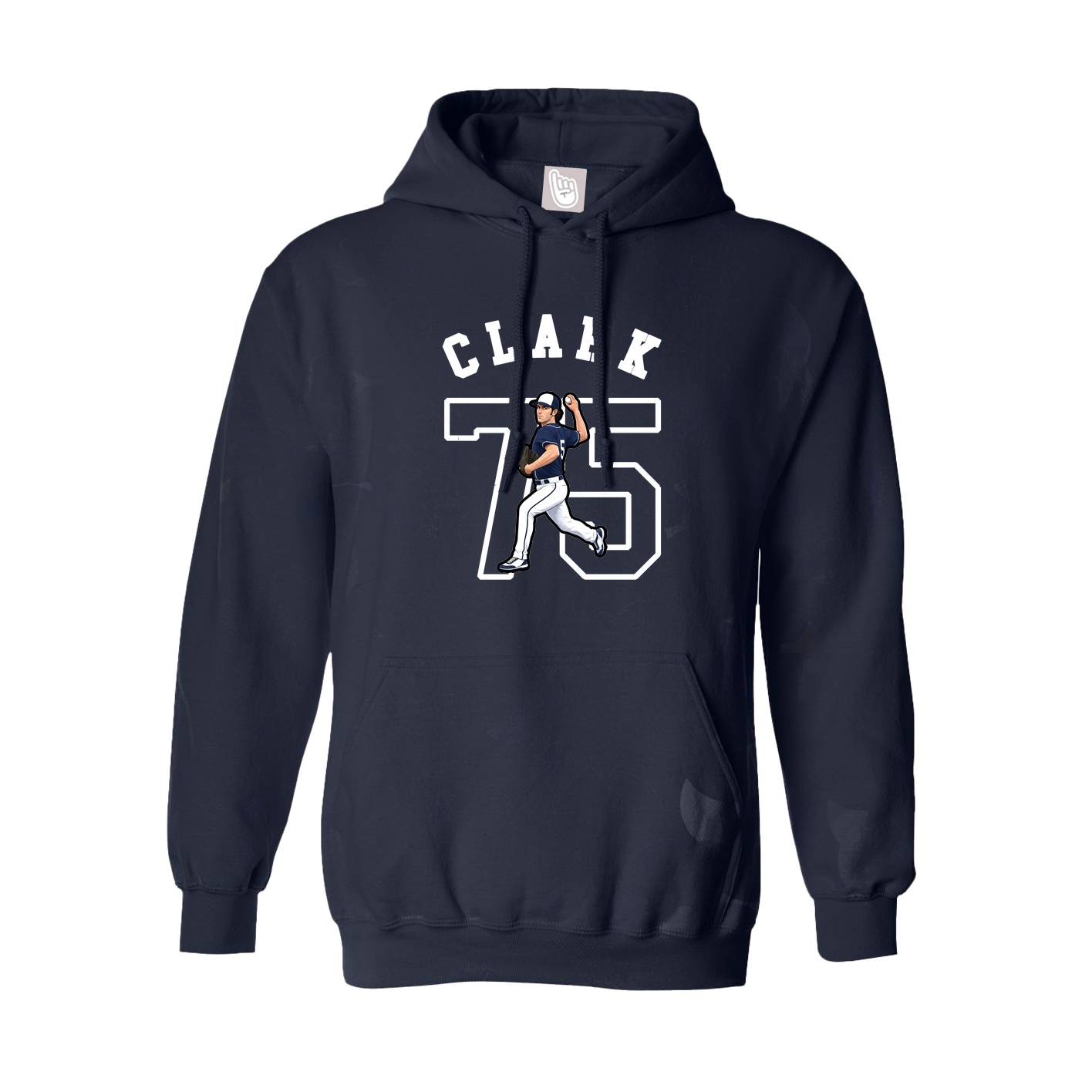 Youth Hoodie — Shirsey Arch in Navy