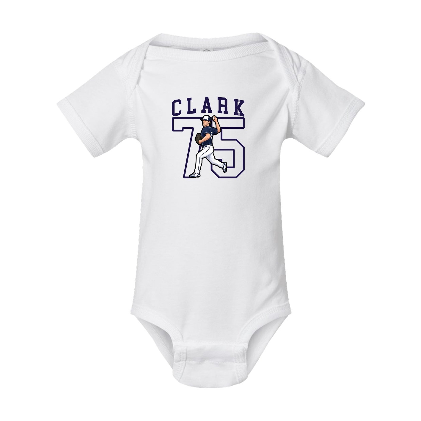 Baby Onesie — Shirsey in White