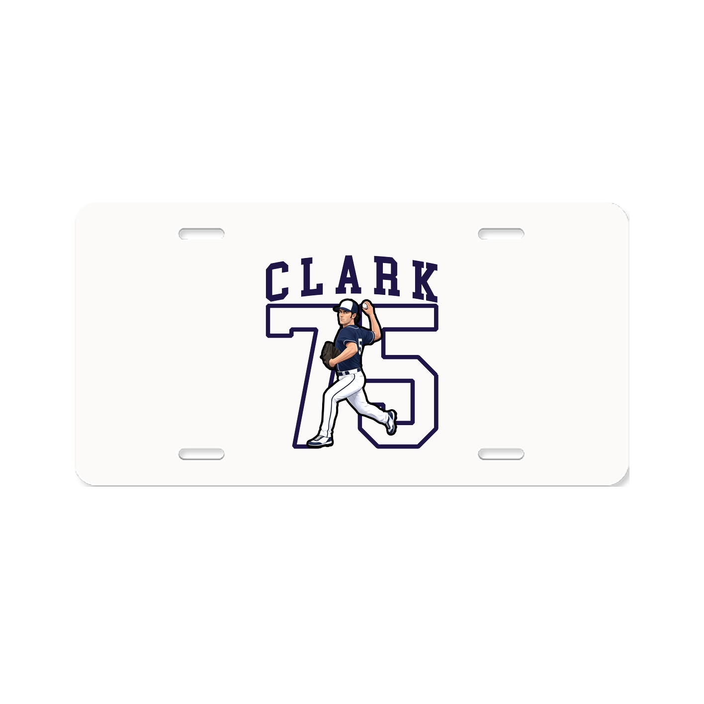 Aluminum License Plate