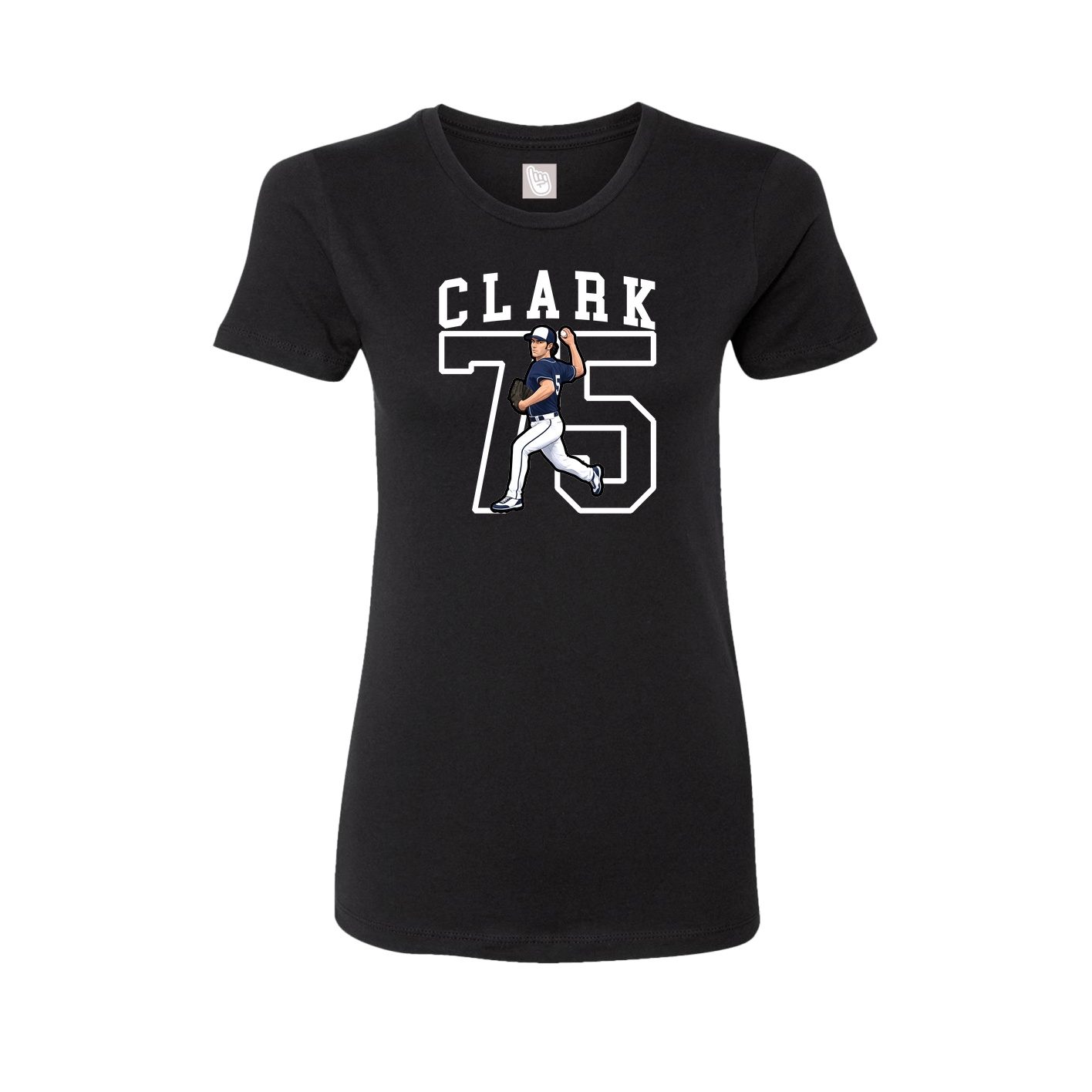 Fitted Women's Tee — Shirsey in Black