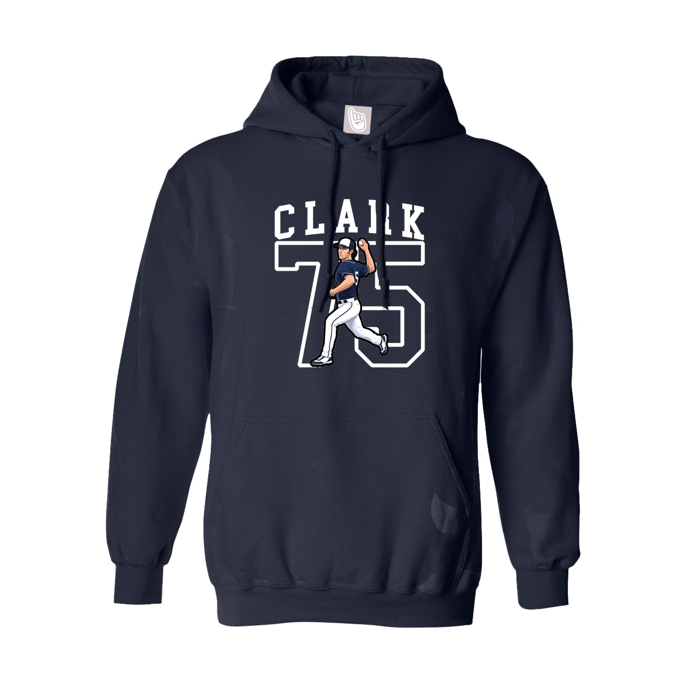 Youth Hoodie — Shirsey in Navy