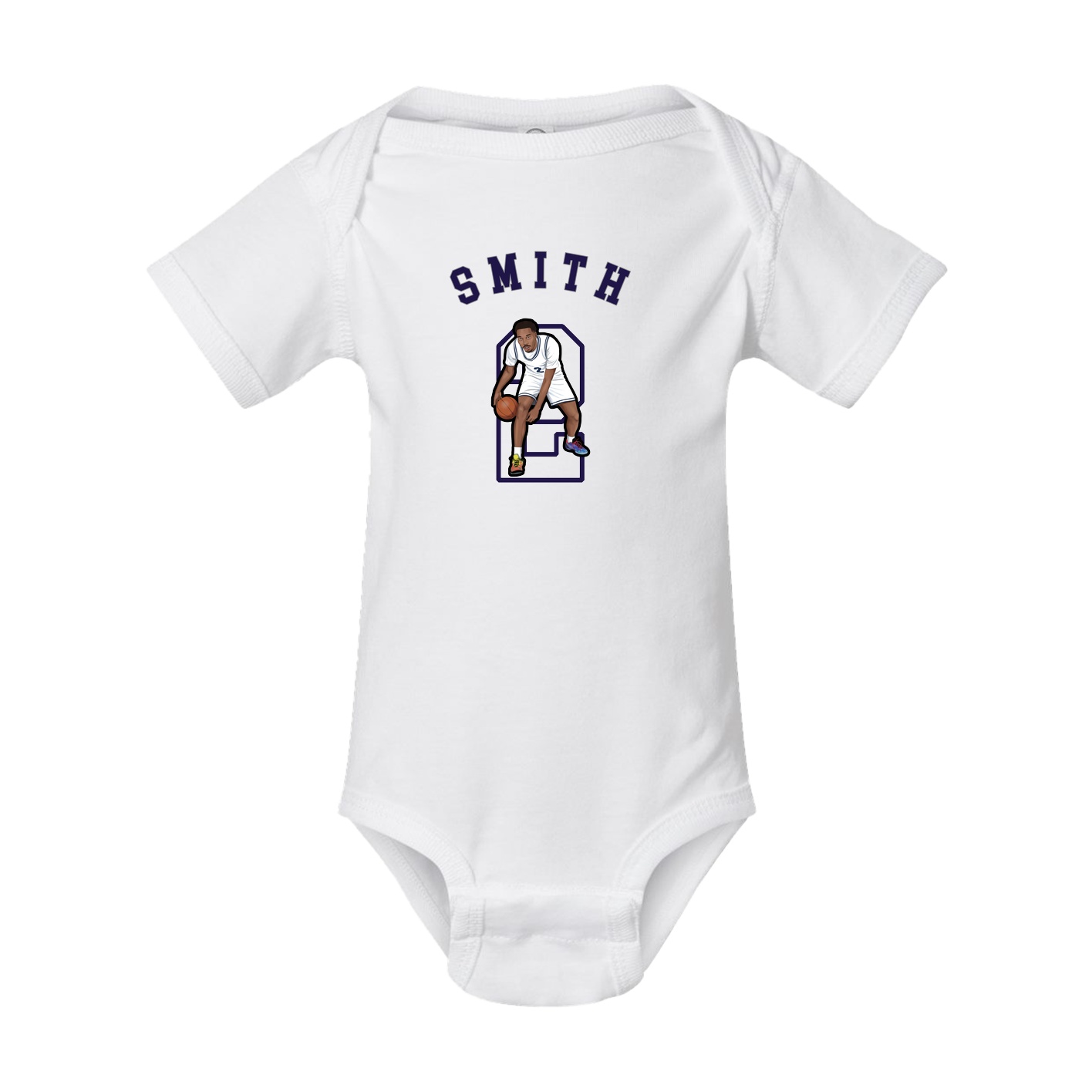 Baby Onesie — Shirsey Arch in White