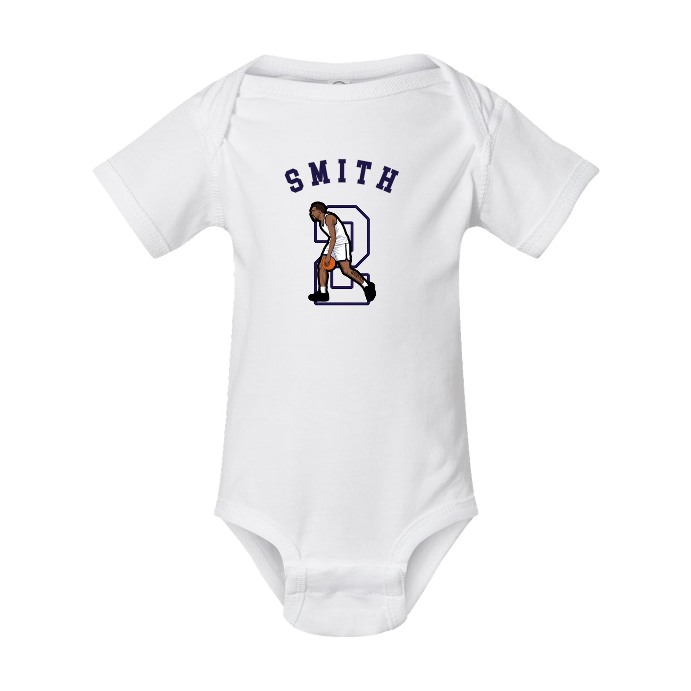 Baby Onesie — Shirsey Arch in White