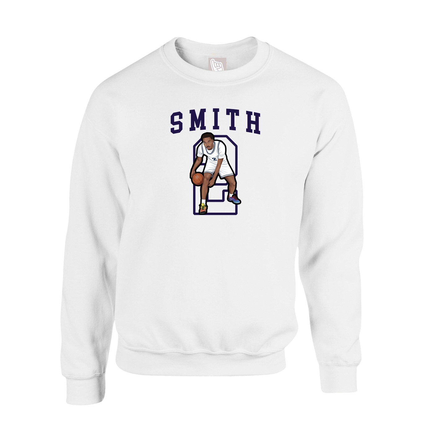 Fleece Crew — Shirsey in White