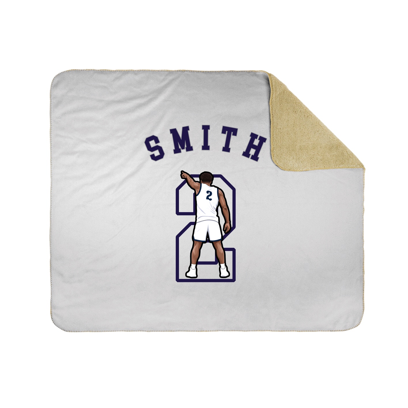 Throw Blanket — Shirsey Arch in White