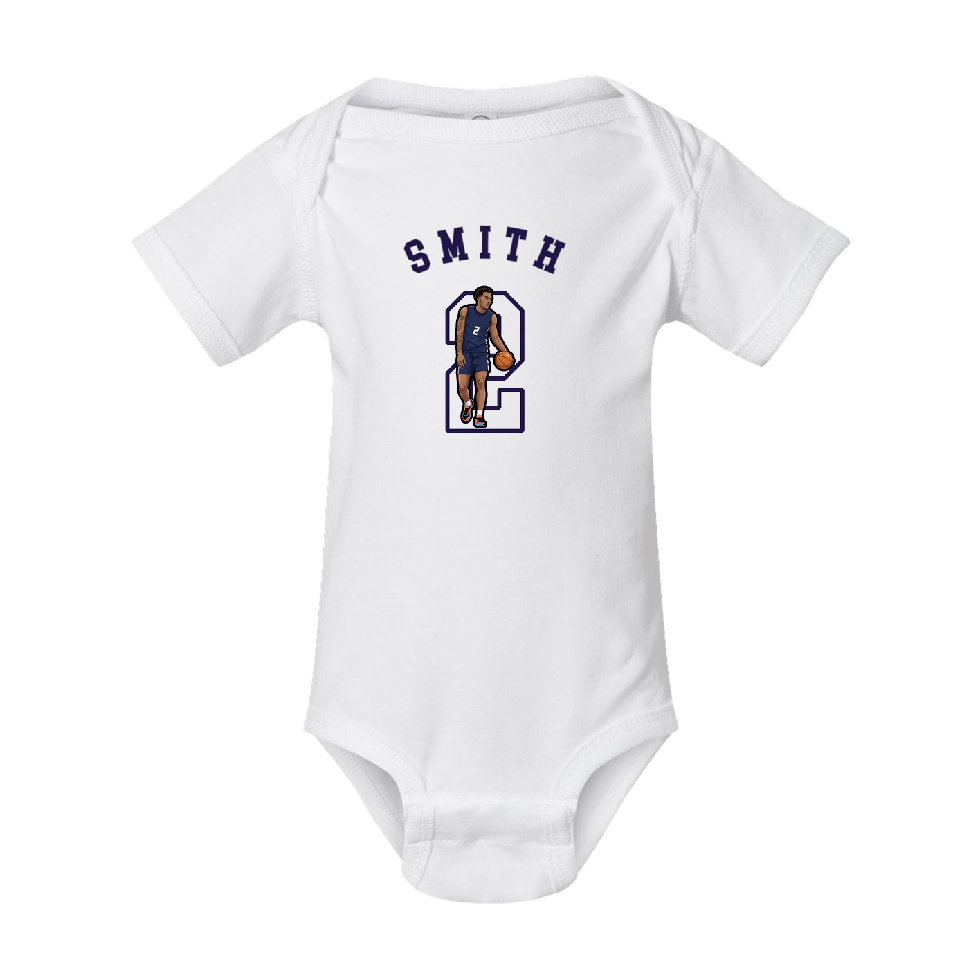 Baby Onesie — Shirsey Arch in White