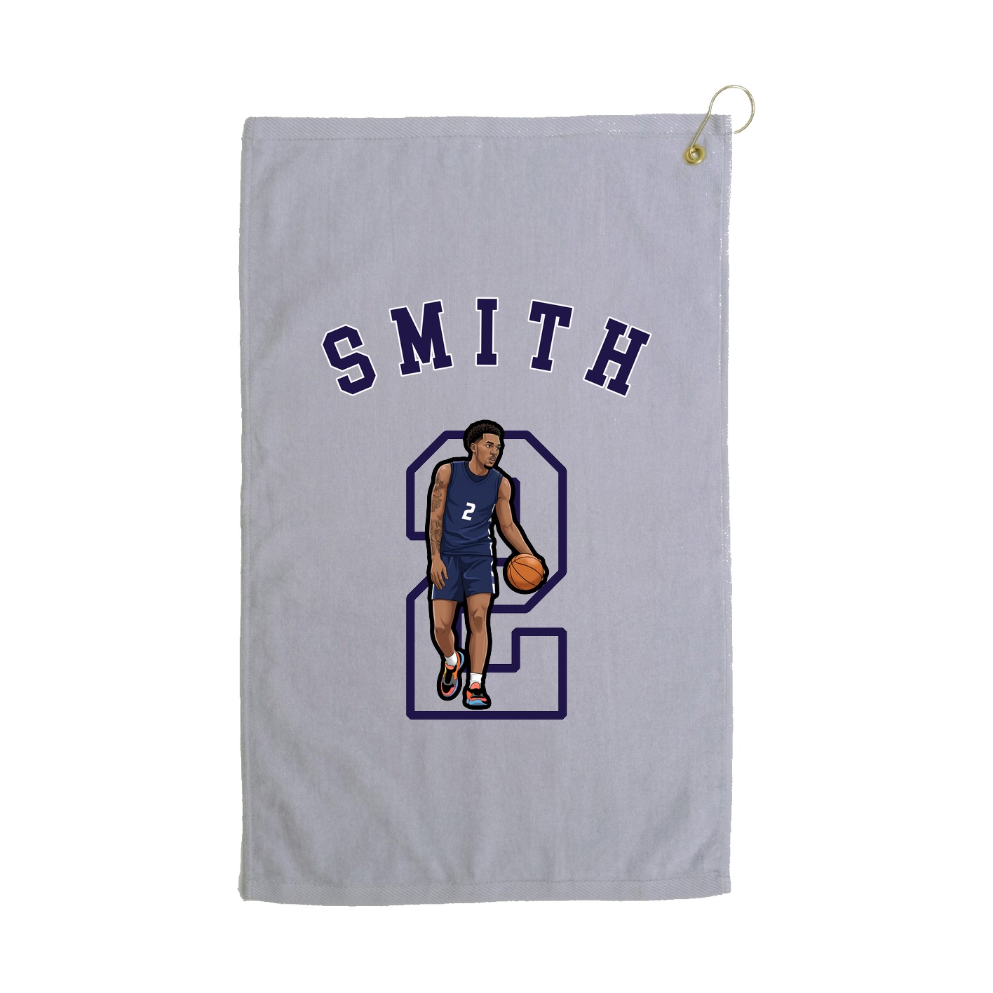 Golf Towel — Shirsey Arch in Grey