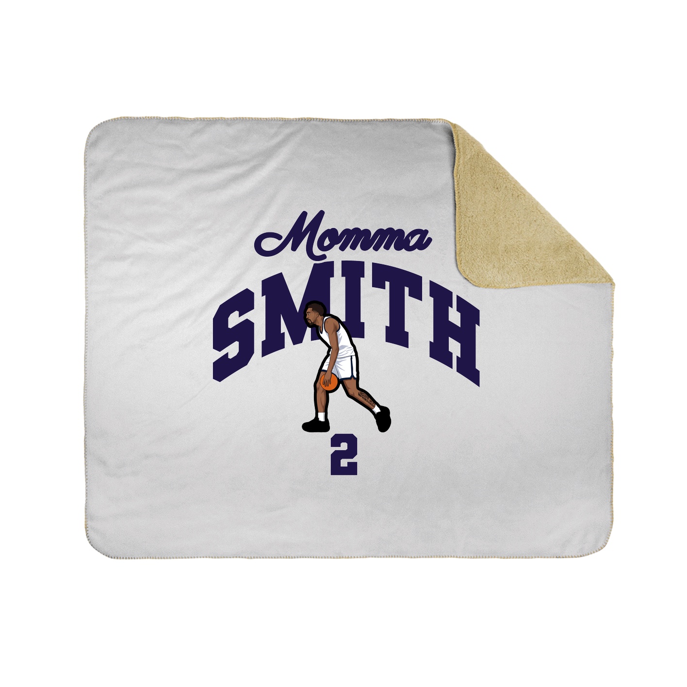 Throw Blanket — Mothers Day Arch in White