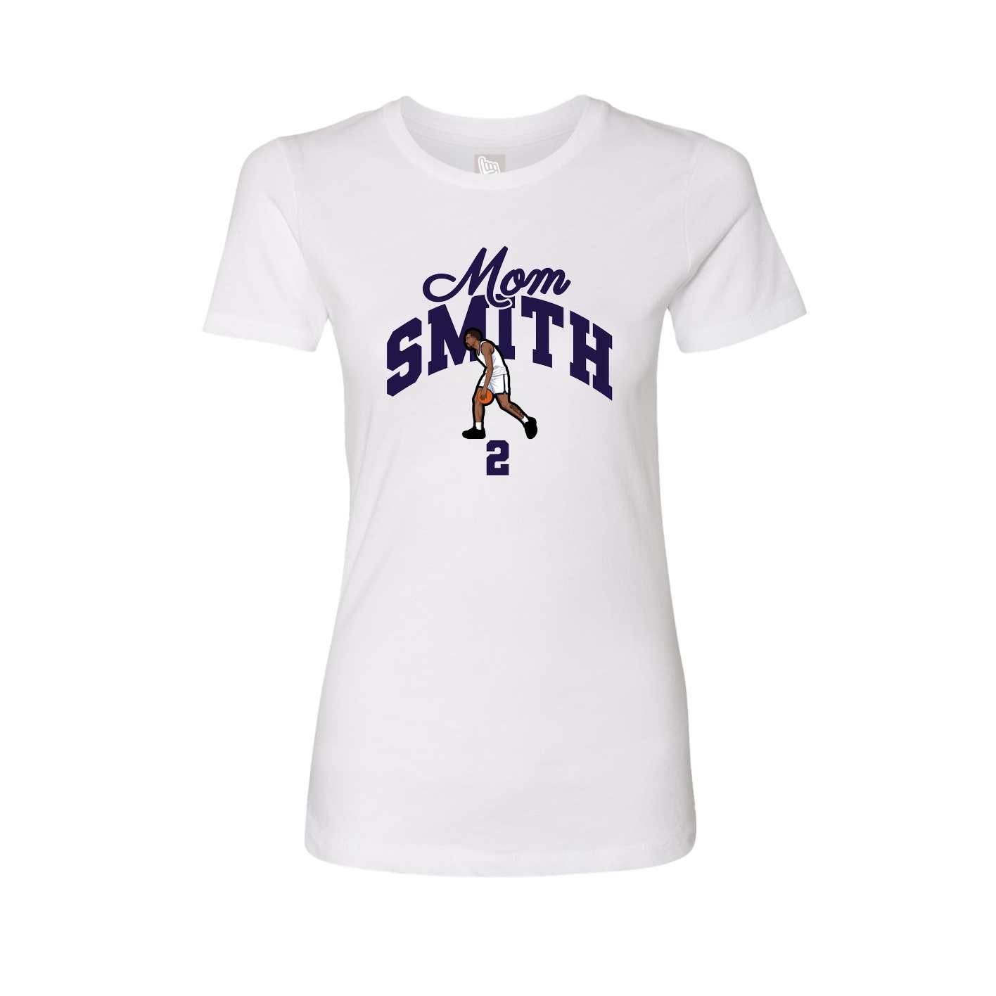 Womens Tee — Mothers Day Arch in White