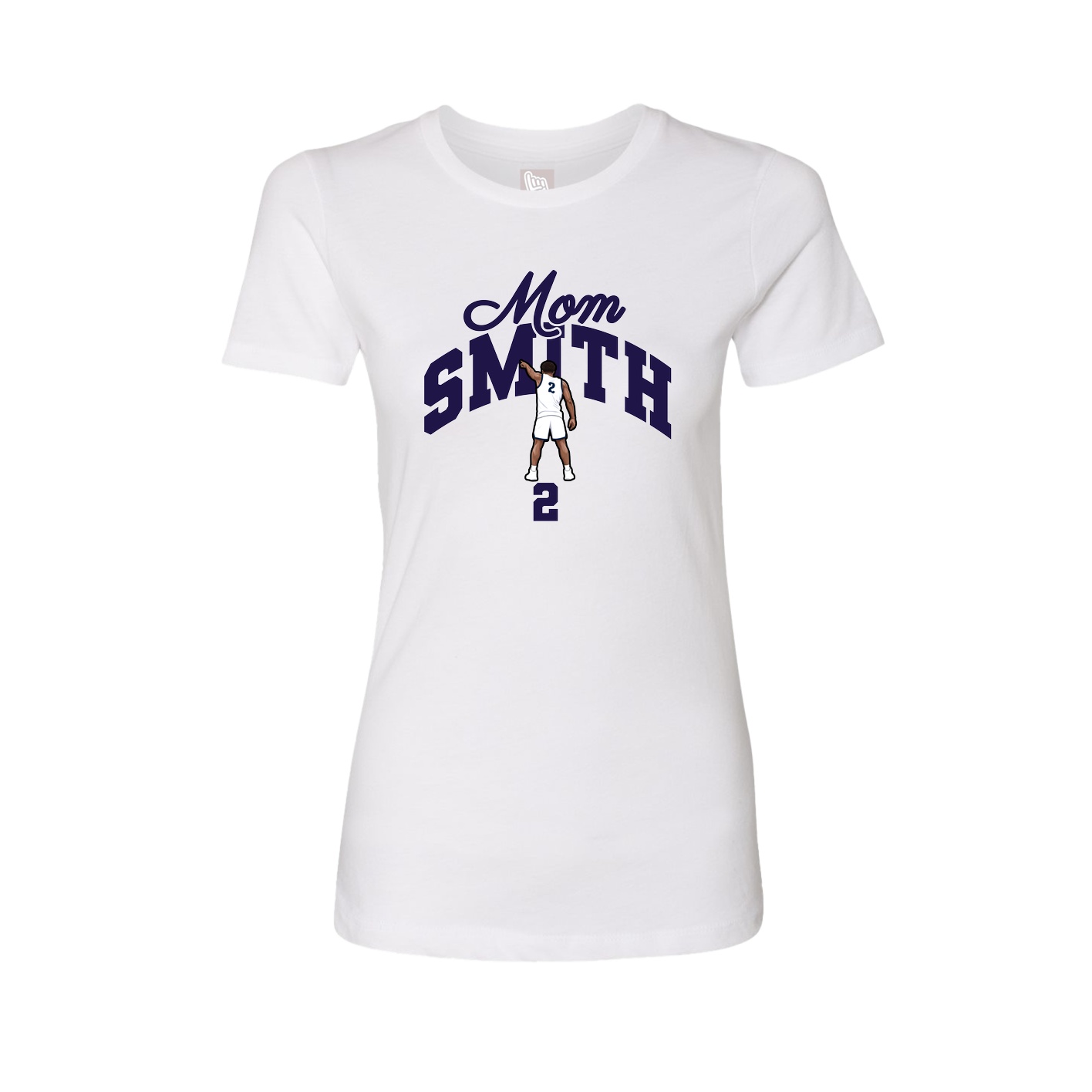 Womens Tee — Mothers Day Arch in White